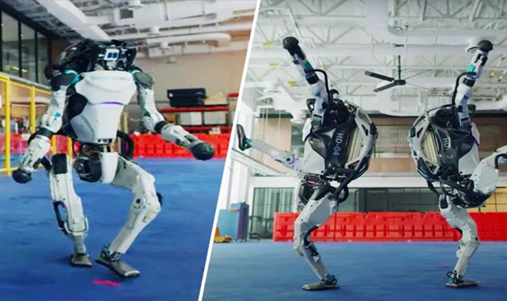 roboty Boston Dynamics tańczą w rytm 'Do you love me'