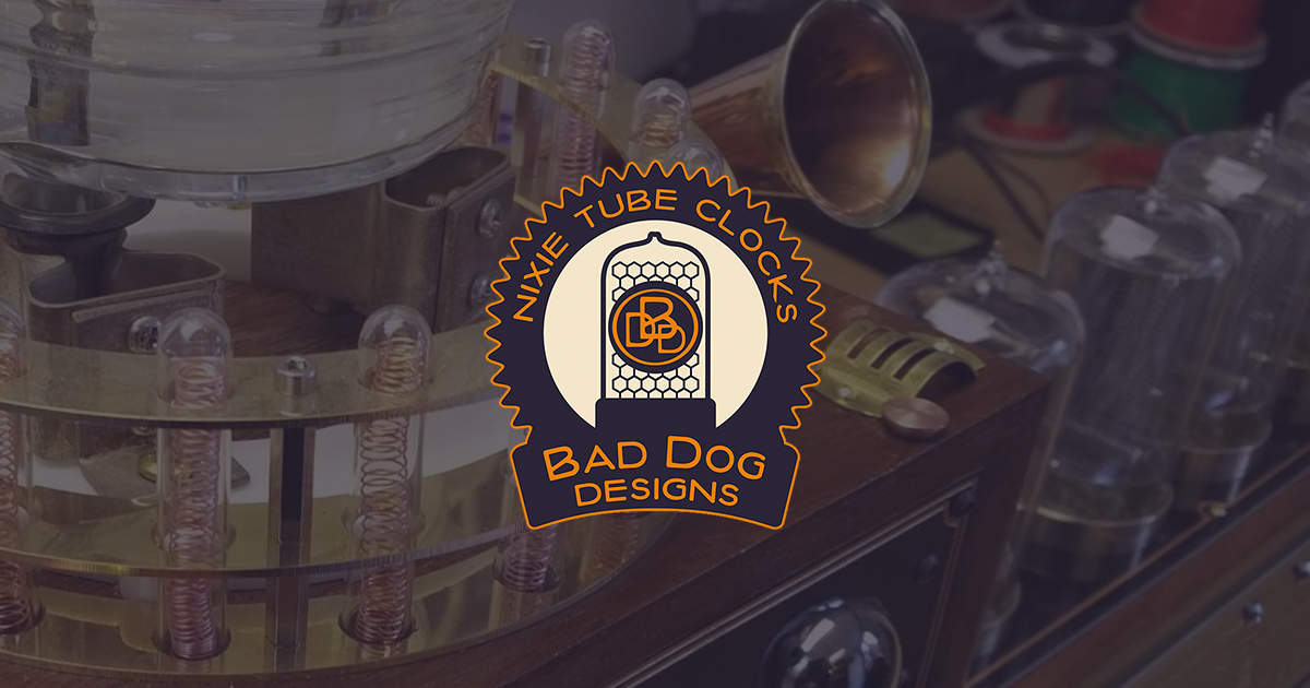 Homepage for Bad Dog Designs