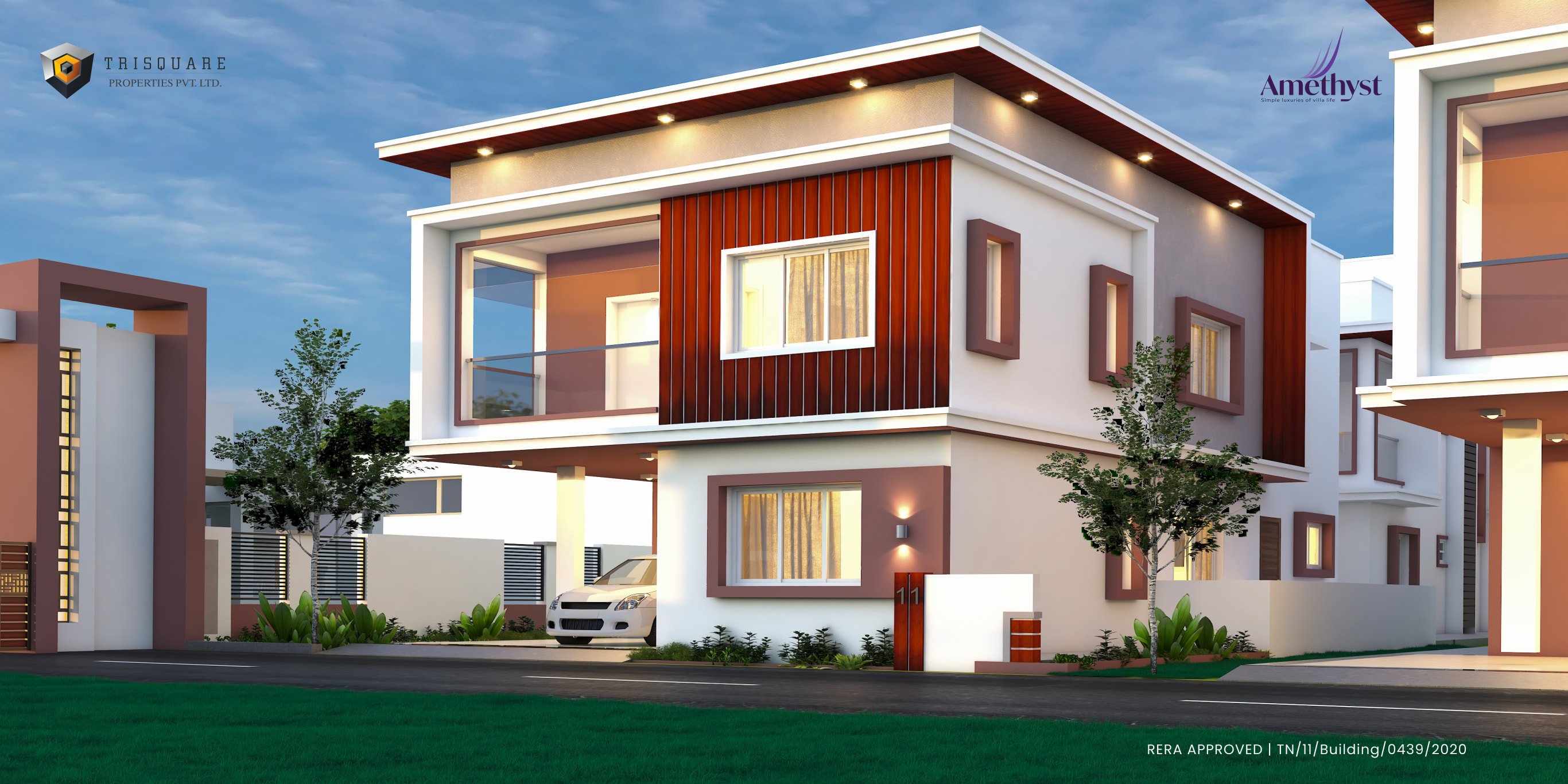 Personalized Villas in Coimbatore - Trisquare Amber