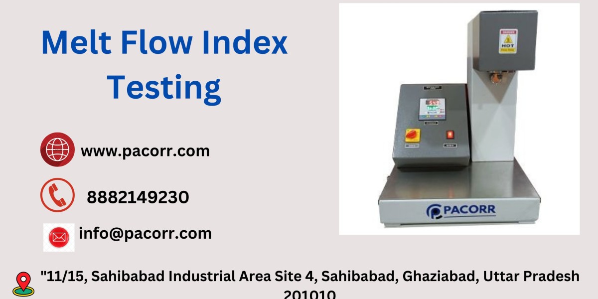 Improving Product Quality with the Melt Flow Index Tester