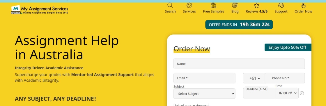 My Assignment Services Cover Image