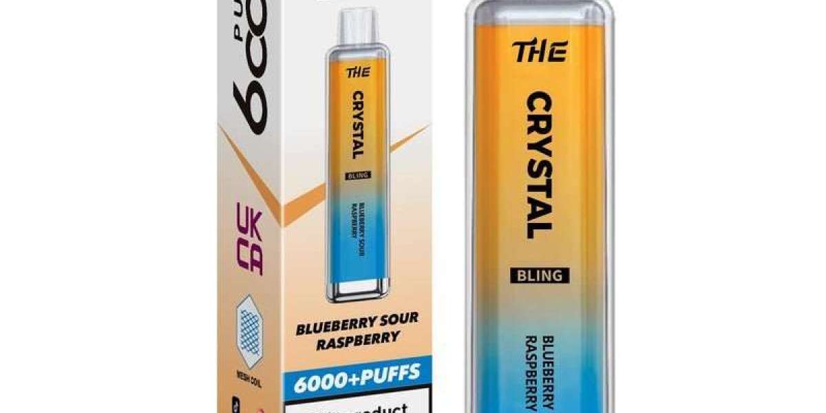 Discover The Crystal Bling 6000: A Revolution in Disposable Vaping