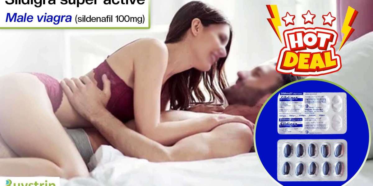 Sildigra Super Active Enhances Erectile Function with Sildenafil Citrate 100mg (male viagra)