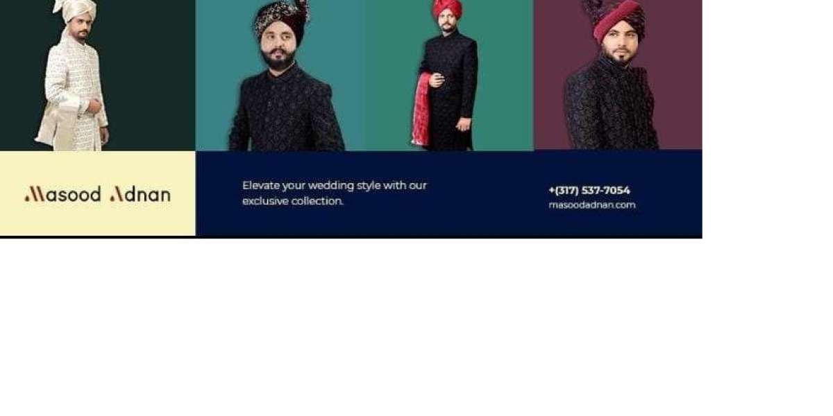 Explore the Perfect Sherwani for Men in USA and Turban for Men Wedding