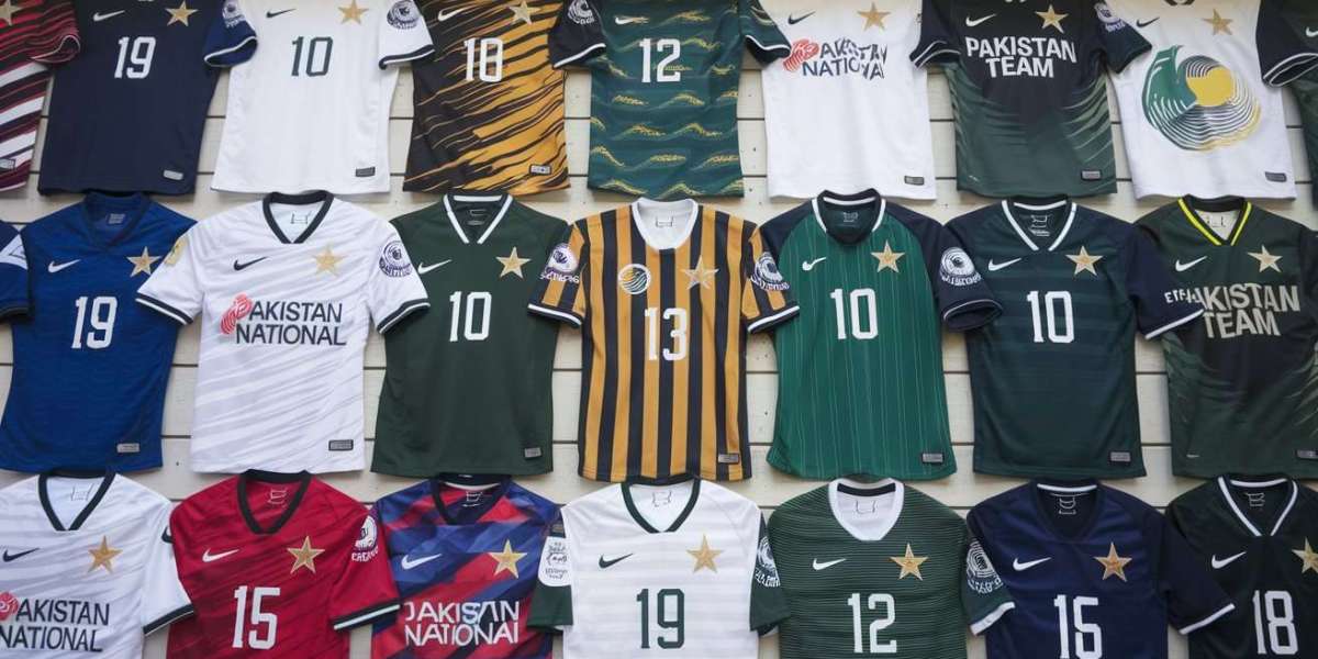 Custom Football Shirts with Premium Quality Customization Pakistan