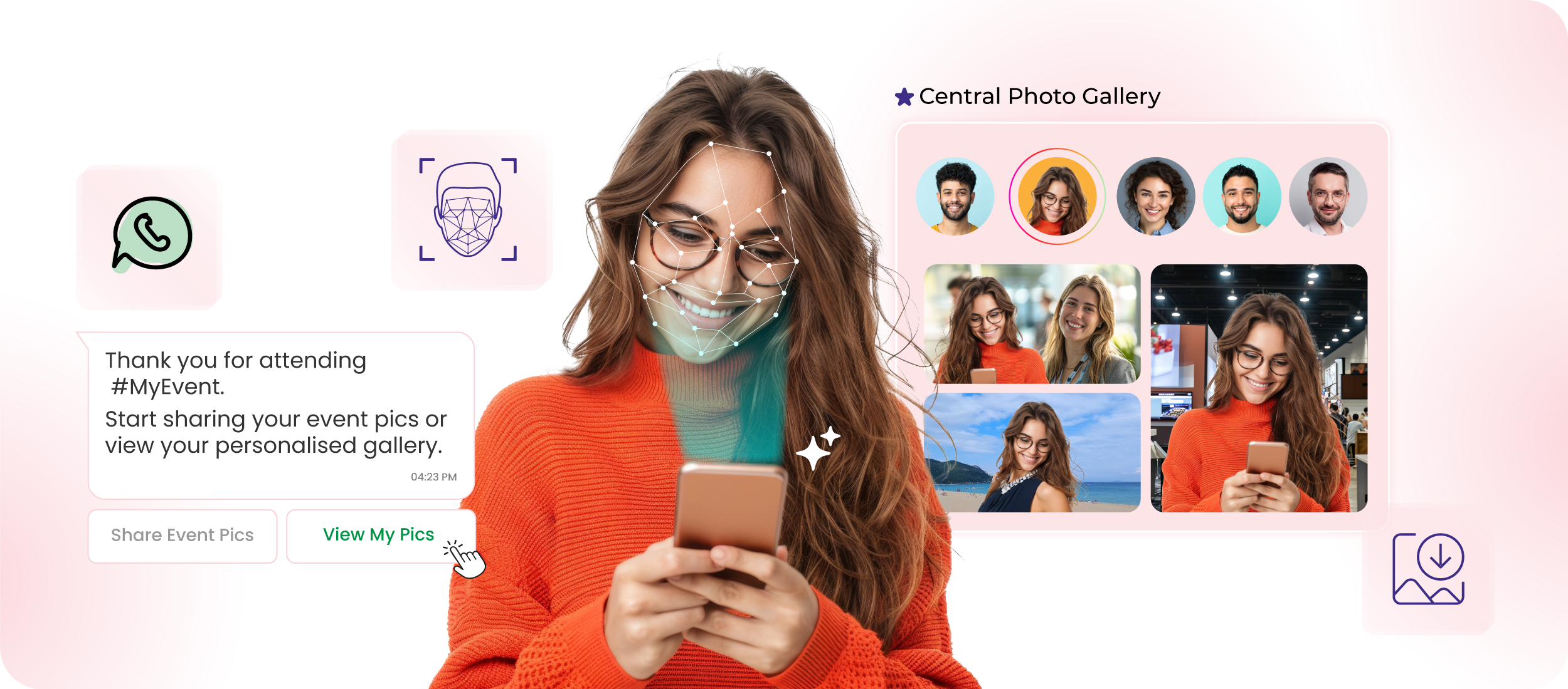 AI-Powered WhatsApp Bot For Event Photo Distribution