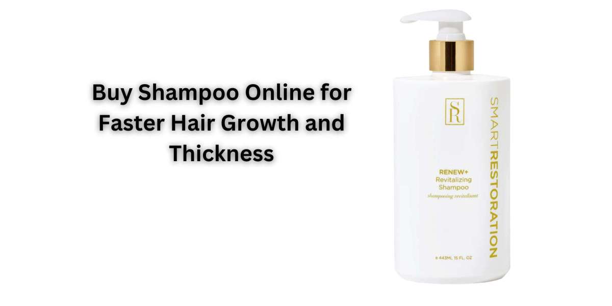 Buy Shampoo Online for Faster Hair Growth and Thickness