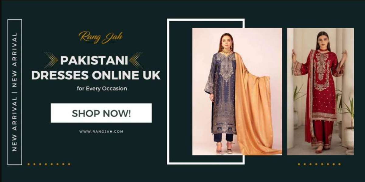 Shop Authentic Pakistani Dresses Online UK at Rang Jah