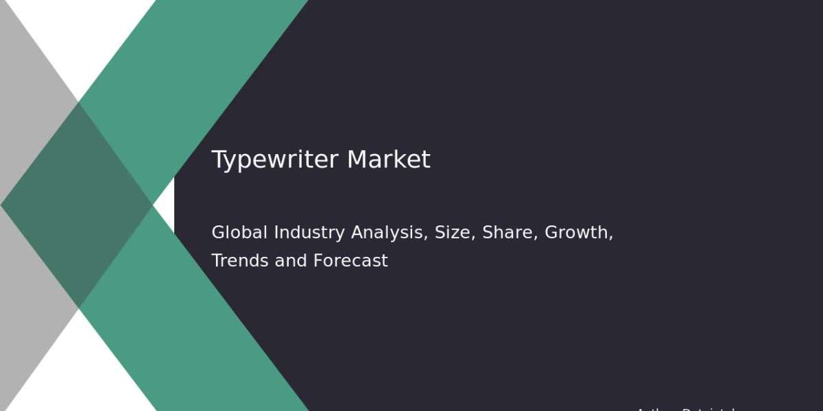 Typewriter Market Growth, Forecast, and Share 2032 with 3.2% CAGR