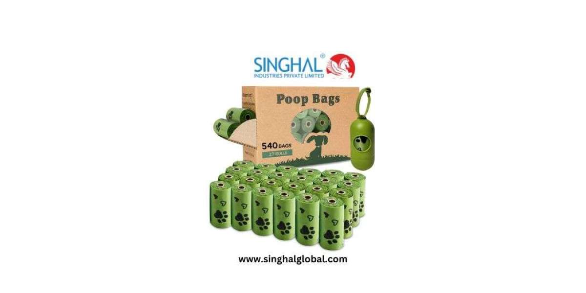 Dog Poop Bags for Easy and Hygienic Waste Disposal