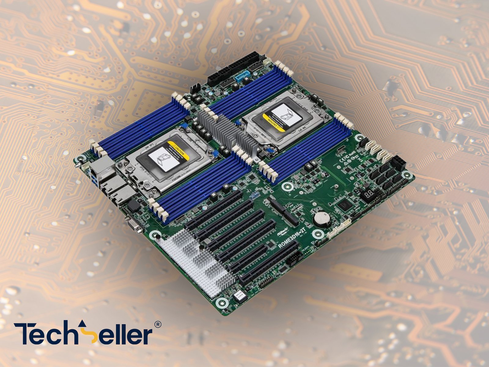 Elevate Performance with ROME2D16-2T Motherboard - Tech Seller USA