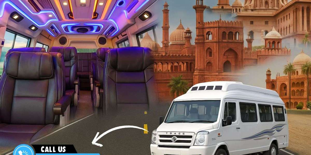 Tempo Traveller on rent in Delhi for group travel
