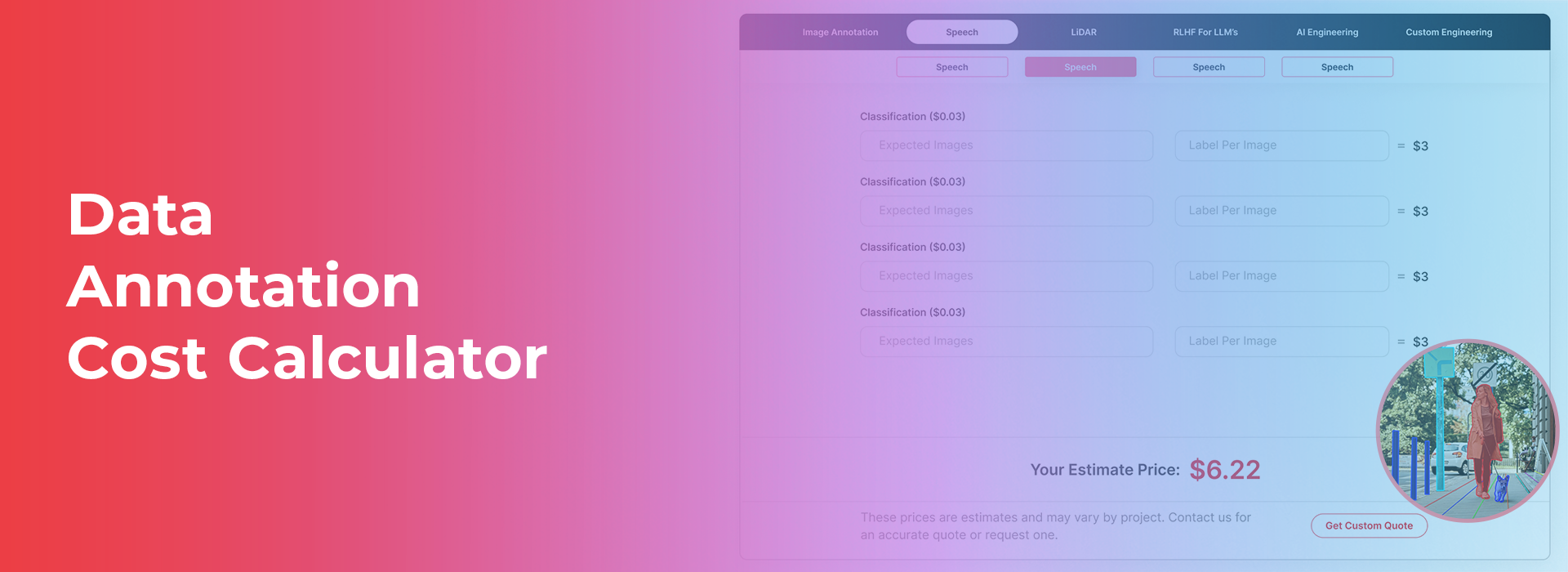 Data Annotation Cost Calculator for AI Projects - Macgence