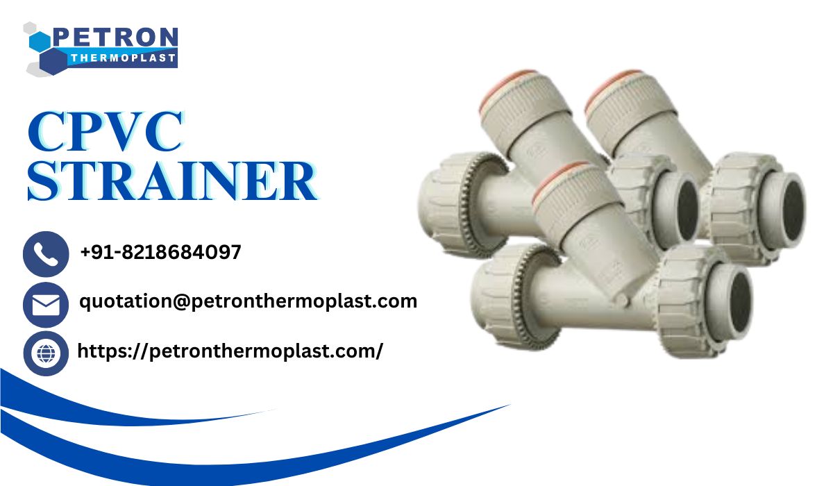 High-Performance CPVC Strainer For Industrial Filtration