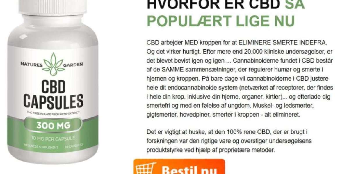 Natures Garden CBD Kapsler Review: Sundhed og Ro i Danmark