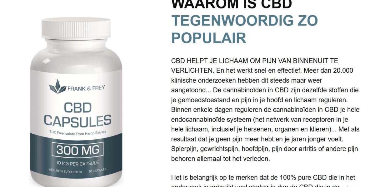 Frank & Frey 300mg Capsules Recensies: Stressverlichting in Nederland