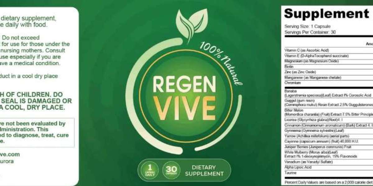 Why Regen Vive Are The Best Supplement For Blood Sugar Level?