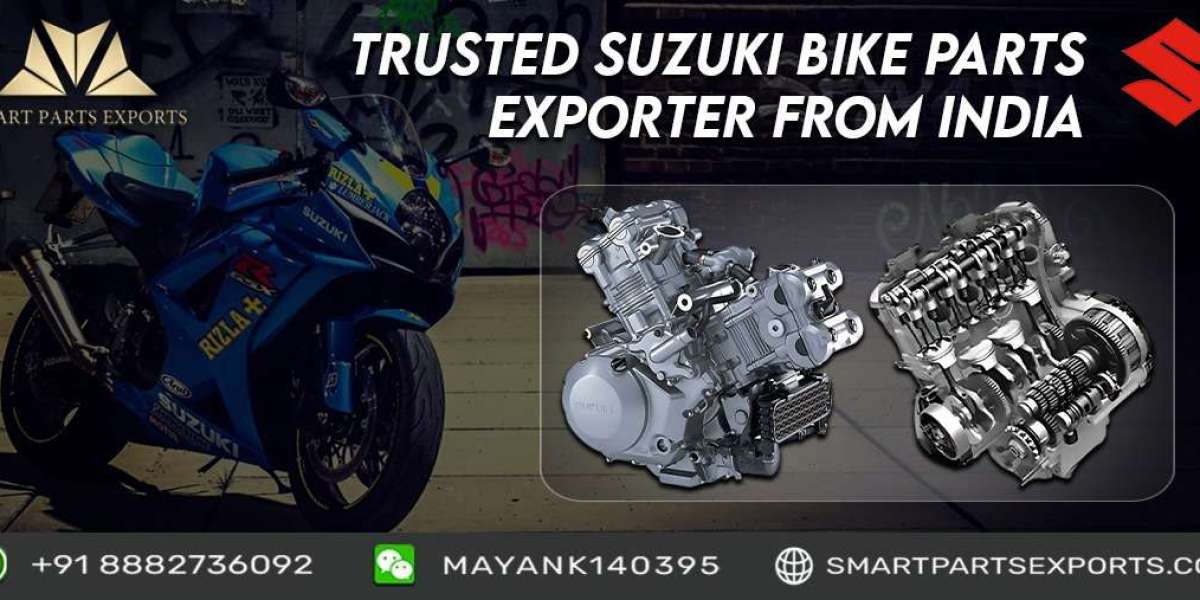 Trusted Suzuki Bike Parts Exporter from India – Smart Parts Exports Serving the U.K. Market