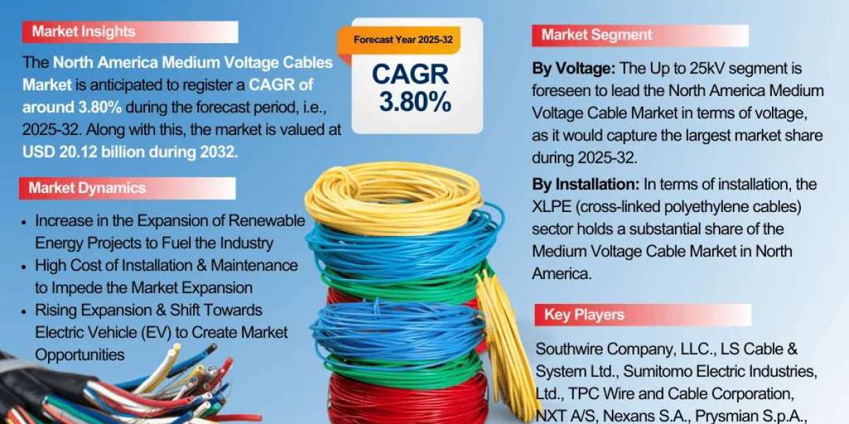 North America Medium Voltage Cables Market Insights: Key Drivers, Challenges, and Future Growth Prospects 2032| The Repo