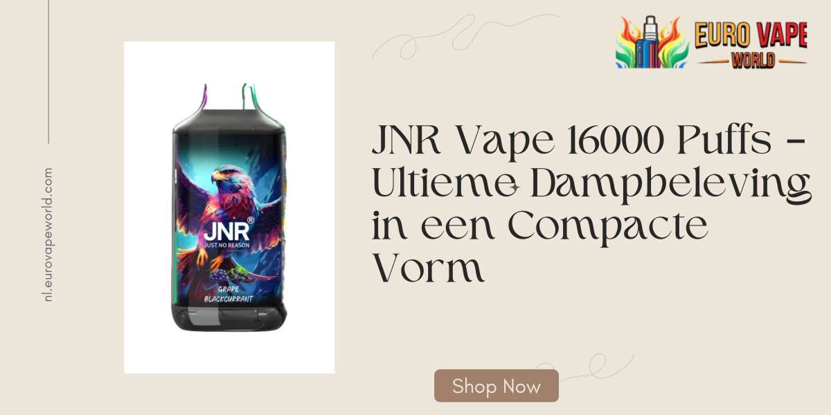JNR Vape 16000 Puffs – Ultieme Dampbeleving in een Compacte Vorm