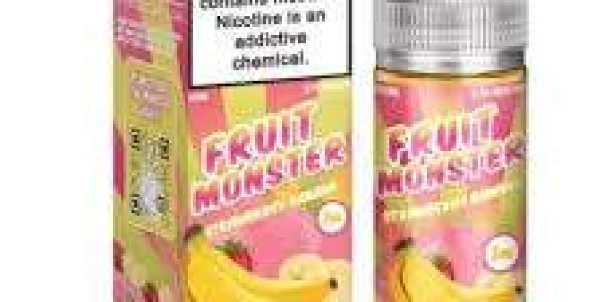 Fruit Monster Strawberry Banana: A Sweet and Smooth Vape Experience