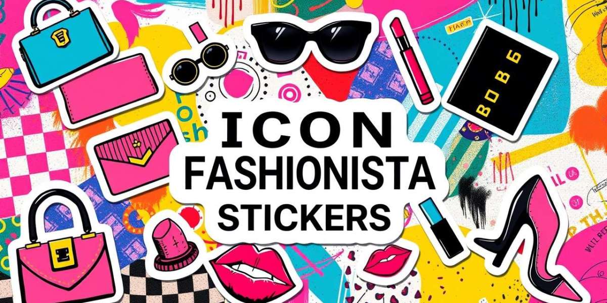 Icon Fashionista Stickers - A New And Unique Way To Express Oneself